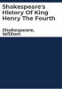 Shakespeare_s_history_of_King_Henry_the_fourth