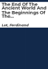 The_end_of_the_ancient_world_and_the_beginnings_of_the_Middle_Ages