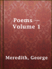 Poems_____Volume_1