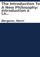 The_introduction_to_a_new_philosophy
