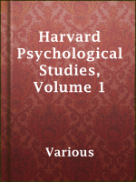 Harvard_Psychological_Studies__Volume_1